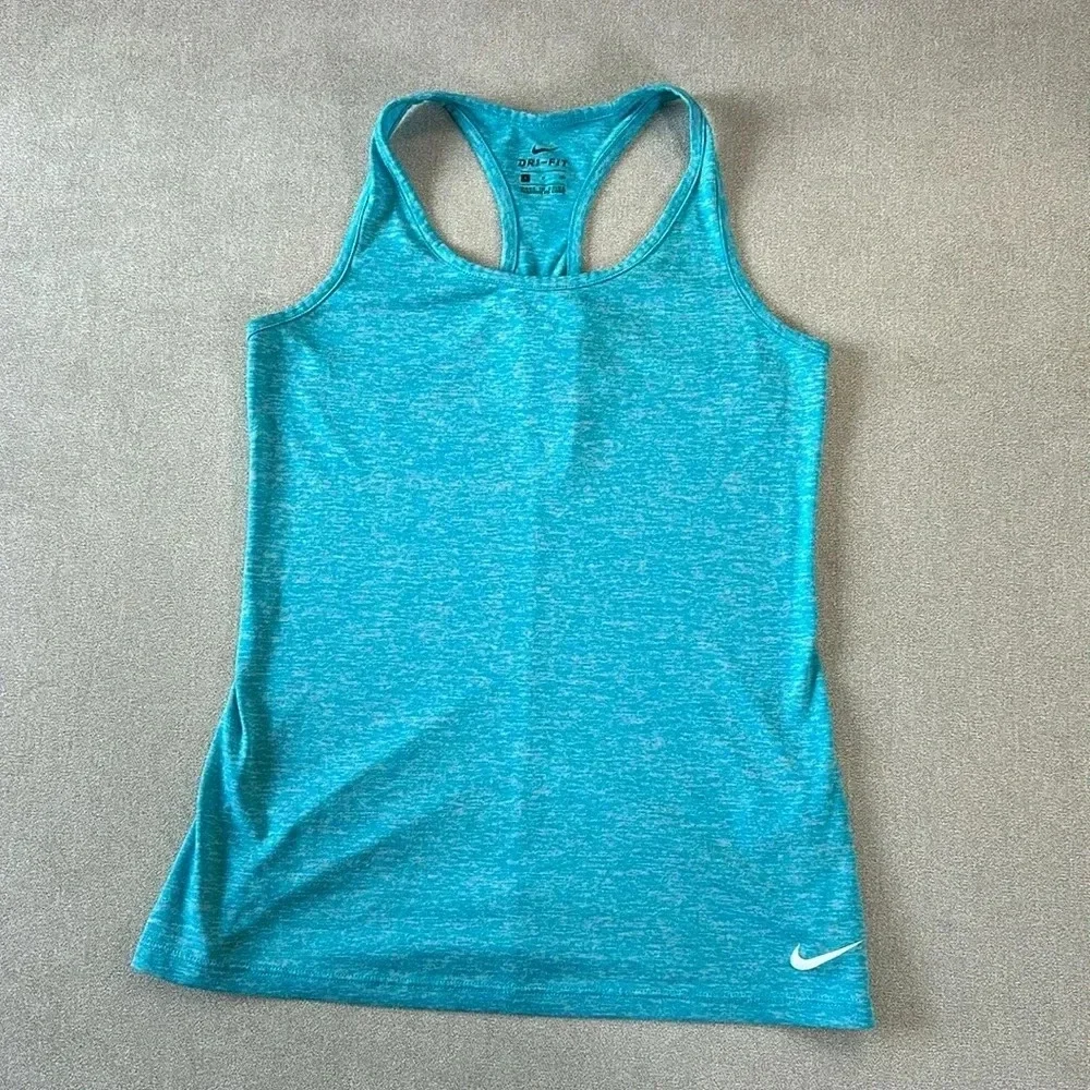 Nike Dri-FIT racerback tank. Blue. Size small. Work out tank.